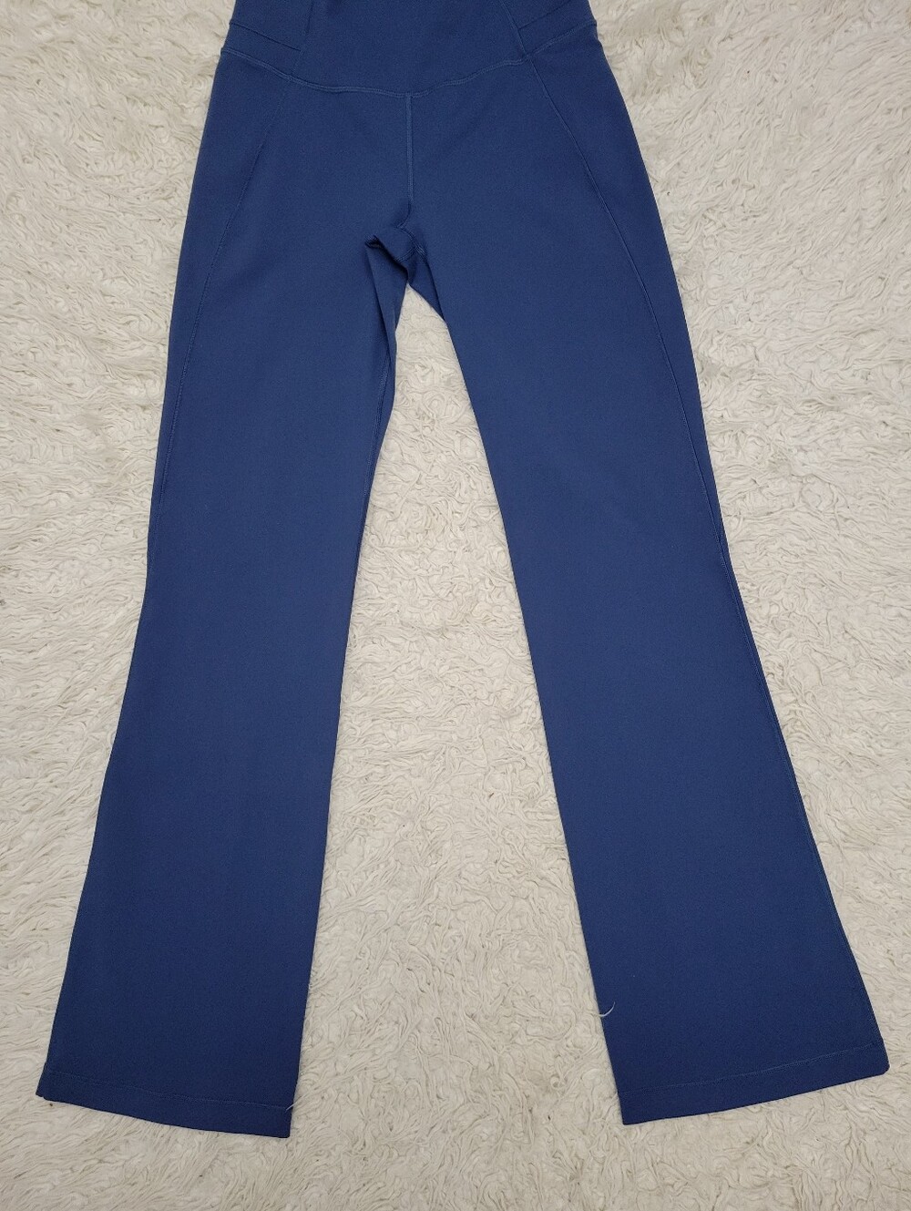 Lululemon Groove Pant Flare Leg Navy Blue Sz 8 - Picture 6 of 11